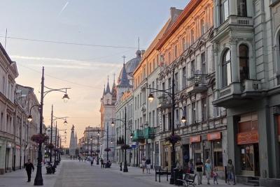 Lodz: Old Town Highlights Tour privado a pie