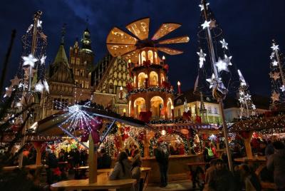 Visita al mercado navideño de Wroclaw y a los conspiradores