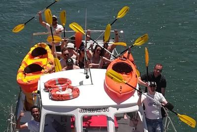 Aventura en kayak por las cuevas de Ponta da Piedade en Lagos