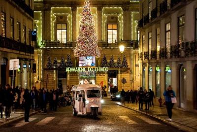 Lisboa: recorrido de luces de Navidad en un EcoTuk: experiencia e