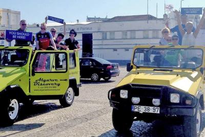 Viaje en jeep por la costa del Algarve desde Portimao