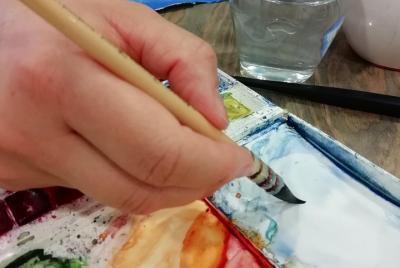 Pintar una acuarela con Hugo do Lago