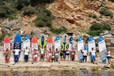 Arrábida: Experiencia SUP (Stand Up Paddle)