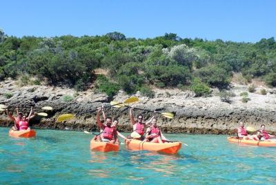 Arrábida: experiencia de kayak + snorkel