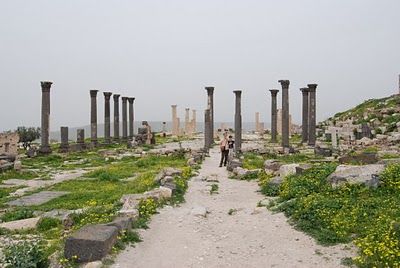 Jordania Umm Qays  Ruinas de Umm Qais Ruinas de Umm Qais Jordania - Umm Qays  - Jordania