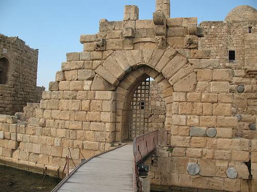 El Líbano Sayda Castillo del Mar Castillo del Mar Sayda - Sayda - El Líbano