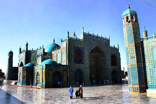 Afganistán Mazar-e Sarif  Mezquita Azul o Tumba de Ali Mezquita Azul o Tumba de Ali Mazar-e Sarif - Mazar-e Sarif  - Afganistán