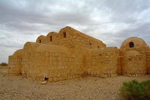 Jordania Desert castles Qasr Amra Qasr Amra Desert castles - Desert castles - Jordania