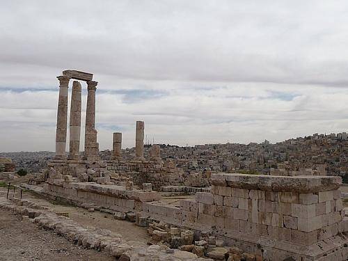 Jordania Amman Templo de Hércules Templo de Hércules Amman - Amman - Jordania