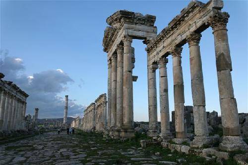 Siria Apamea Ruinas de Apamea Ruinas de Apamea Siria - Apamea - Siria