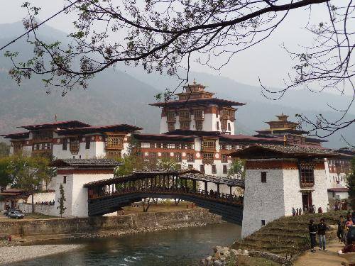 Bután Punakha Fortaleza de Punakha Fortaleza de Punakha Bután - Punakha - Bután