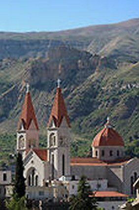 El Líbano Bcharre Iglesia Mar Saba Iglesia Mar Saba Bcharre - Bcharre - El Líbano