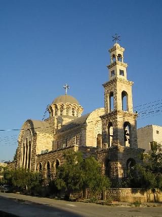 Siria Hamah  Catedral Romano-Ortodoxa Catedral Romano-Ortodoxa Siria - Hamah  - Siria