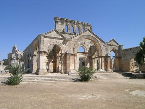 Siria Alepo Monasterio de San Simeón Monasterio de San Simeón Asia - Alepo - Siria