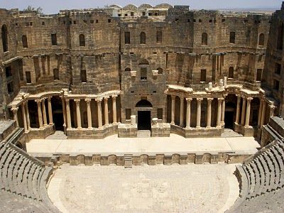 Siria Bosra Teatro Romano Teatro Romano Dar