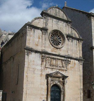 Croacia Dubrovnik  Iglesia de San Salvador Iglesia de San Salvador Croacia - Dubrovnik  - Croacia