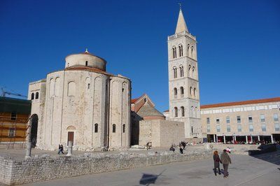Croacia Zadar  Iglesia de San Donato Iglesia de San Donato Croacia - Zadar  - Croacia