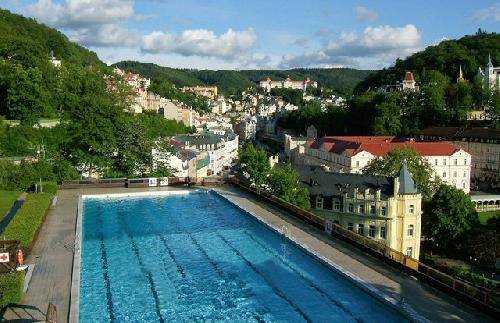 Czech Republic Karlovy Vary  Thermal Swimming Pool Thermal Swimming Pool Karlovarsky - Karlovy Vary  - Czech Republic
