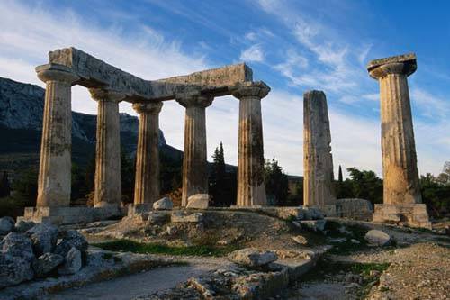 Greece CORINTH Ancient Corinth Archelogical Site Ancient Corinth Archelogical Site Peloponnese - CORINTH - Greece