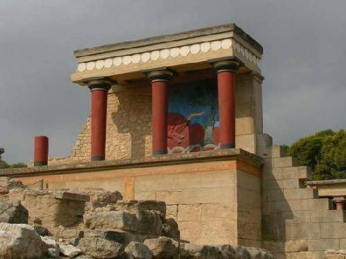 Grecia Cnosos  Yacimiento Arqueológico Yacimiento Arqueológico Europa - Cnosos  - Grecia
