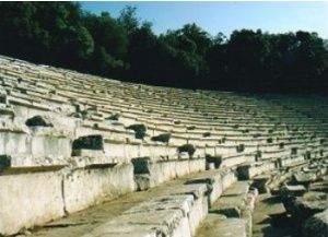 Greece Arkhaia Epidauros Sanctuary Sanctuary Greece - Arkhaia Epidauros - Greece