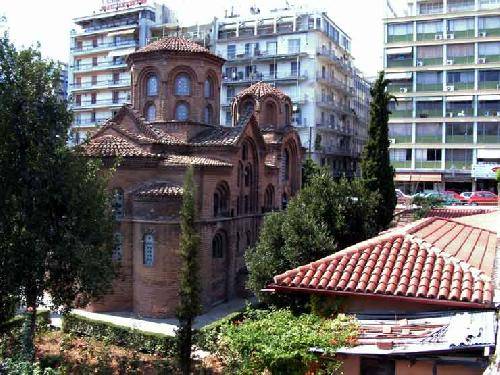Grecia Thessaloniki Iglesia de Panagia Chalkeon. Iglesia de Panagia Chalkeon. Central Macedonia - Thessaloniki - Grecia