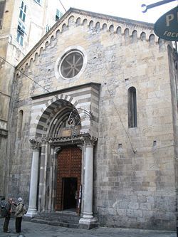 Italia Génova Iglesia de San Donato Iglesia de San Donato Liguria - Génova - Italia