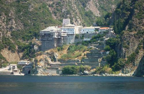 Grecia Kariai  Monasterio de Dionyssiou Monasterio de Dionyssiou Mount Athos - Kariai  - Grecia