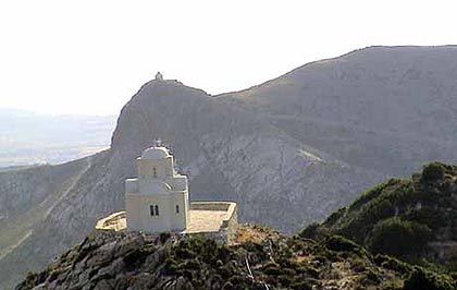 Greece Thira Prophet Elias Monastery Prophet Elias Monastery Cyclades - Thira - Greece