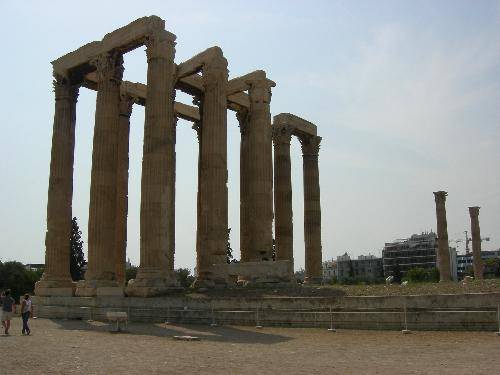 Greece Athens Zeus Olympic Temple Zeus Olympic Temple Athens - Athens - Greece
