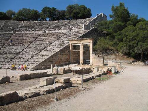 Greece Arkhaia Epidauros Theatre Theatre Peloponnese - Arkhaia Epidauros - Greece