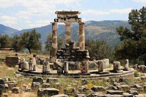Grecia Delfoi  Oráculo de Delfos Oráculo de Delfos Grecia Central - Delfoi  - Grecia