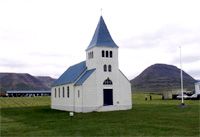 Iceland Saudarkrokur  The Church The Church Nordurland Vestra - Saudarkrokur  - Iceland