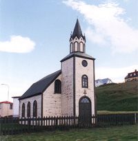 Iceland Saudarkrokur  The Church The Church Nordurland Vestra - Saudarkrokur  - Iceland