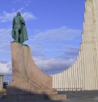 Islandia Reikiavik Monumento a Leifur Eiríksson Monumento a Leifur Eiríksson Hofudborgarsvaedi - Reikiavik - Islandia
