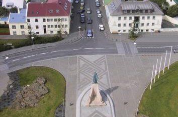 Islandia Reikiavik Monumento a Leifur Eiríksson Monumento a Leifur Eiríksson Hofudborgarsvaedi - Reikiavik - Islandia