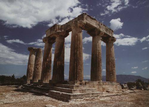 Grecia Delfoi  Templo de Apolo Templo de Apolo Grecia Central - Delfoi  - Grecia