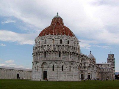 Italy Pisa  Baptistry Baptistry Italy - Pisa  - Italy