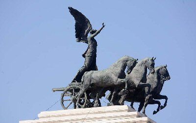 Italia Roma Monumento al rey Vittorio Emanuele II Monumento al rey Vittorio Emanuele II Roma - Roma - Italia