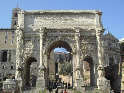 Italy Rome Septimio Severo Arch Septimio Severo Arch Rome - Rome - Italy