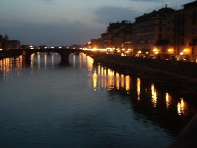 Italia Florencia Puente Santa Trinita Puente Santa Trinita Florencia - Florencia - Italia