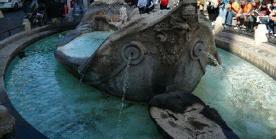 Italy Rome la Barcaccia Fountain la Barcaccia Fountain Rome - Rome - Italy