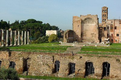 Italia Roma Templo de Venus y Roma Templo de Venus y Roma Roma - Roma - Italia