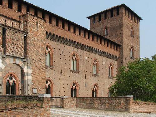 Italia Pavia Castillo Visconteo Castillo Visconteo Lombardia - Pavia - Italia