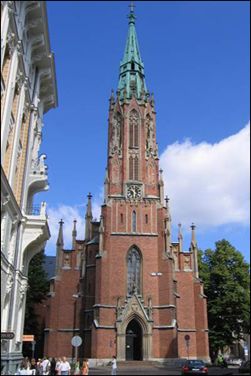 Letonia Riga  Iglesia de la Vieja Gertrude Iglesia de la Vieja Gertrude Riga - Riga  - Letonia