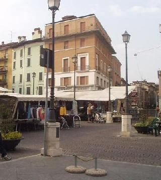Italy Brescia Piazza del Mercato Square Piazza del Mercato Square Lombardia - Brescia - Italy