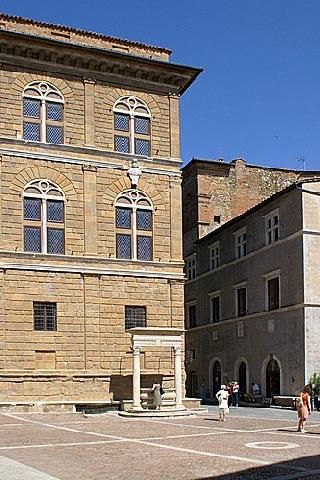Italia Pienza  Palazzo Piccolomini Palazzo Piccolomini Siena - Pienza  - Italia