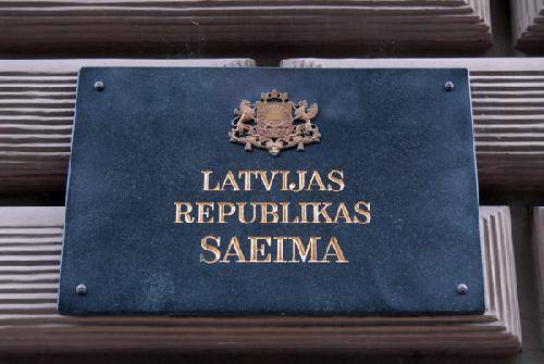 Letonia Riga  Parlamento Parlamento Letonia - Riga  - Letonia