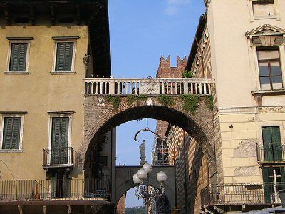 Italy Verona la Costa Arch la Costa Arch Verona - Verona - Italy