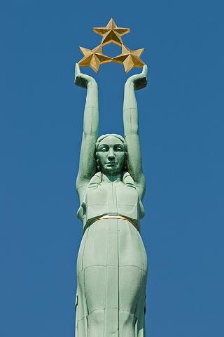 Letonia Riga  Monumento a la Libertad Monumento a la Libertad Riga - Riga  - Letonia